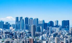 高層ビルの風景